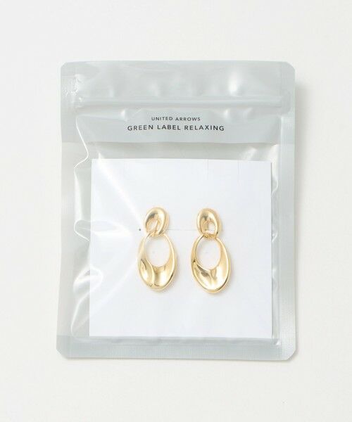 green label relaxing / グリーンレーベル リラクシング ピアス・イヤリング | Wオーバルリング イヤリング | 詳細7