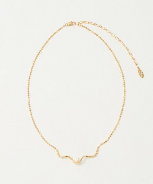 green label relaxing/グリーンレーベル リラクシング ウェーブバー ネックレス GOLD FREE green label relaxing/グリーンレーベル リラクシング ウェーブバー ネックレス GOLD FREE