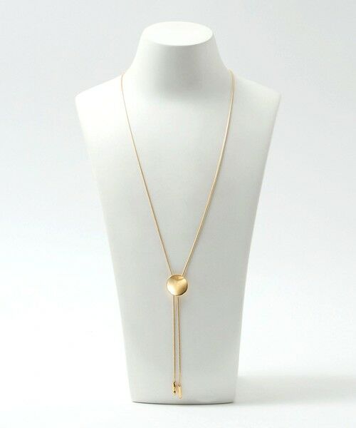 green label relaxing / グリーンレーベル リラクシング ネックレス・ペンダント・チョーカー | サークルプレート Yスライド ネックレス | 詳細6