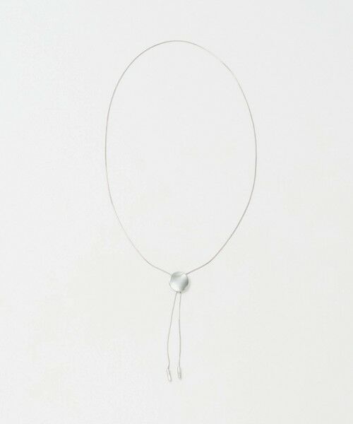 green label relaxing / グリーンレーベル リラクシング ネックレス・ペンダント・チョーカー | サークルプレート Yスライド ネックレス | 詳細11