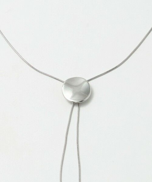 green label relaxing / グリーンレーベル リラクシング ネックレス・ペンダント・チョーカー | サークルプレート Yスライド ネックレス | 詳細10