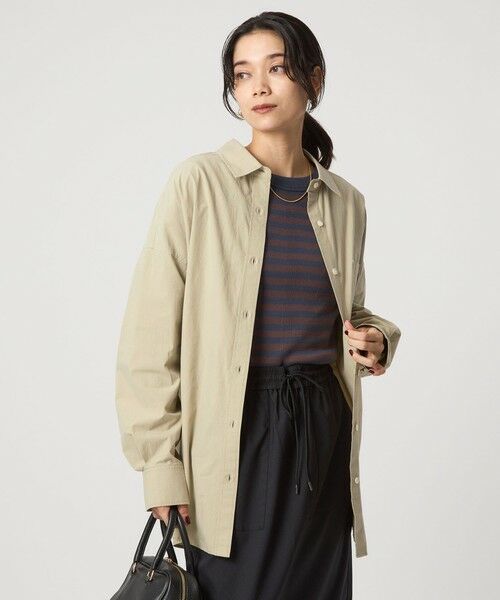 green label relaxing / グリーンレーベル リラクシング シャツ・ブラウス | タイプライター オーバー シャツ | 詳細1