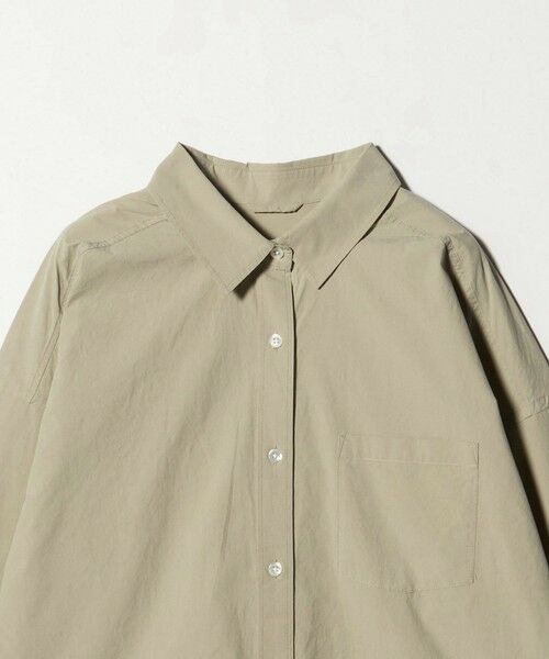 green label relaxing / グリーンレーベル リラクシング シャツ・ブラウス | タイプライター オーバー シャツ | 詳細12