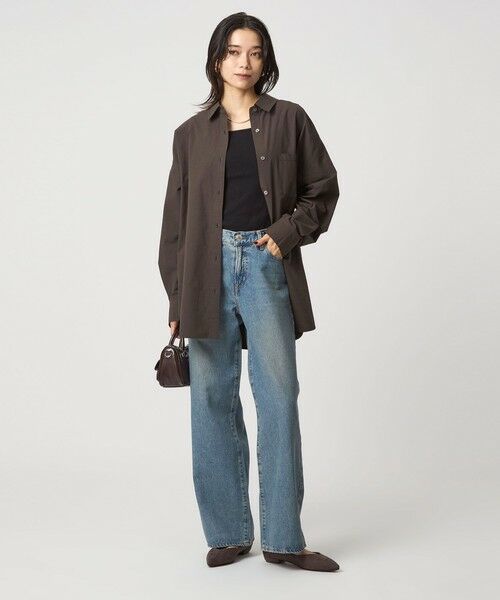 green label relaxing / グリーンレーベル リラクシング シャツ・ブラウス | タイプライター オーバー シャツ | 詳細14