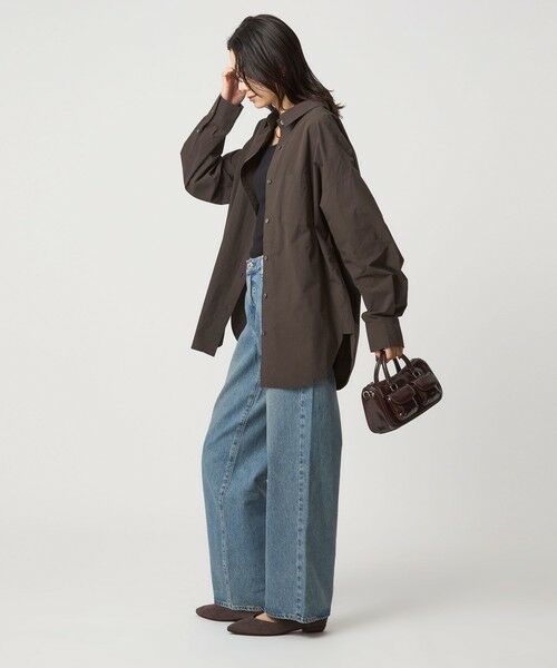 green label relaxing / グリーンレーベル リラクシング シャツ・ブラウス | タイプライター オーバー シャツ | 詳細15