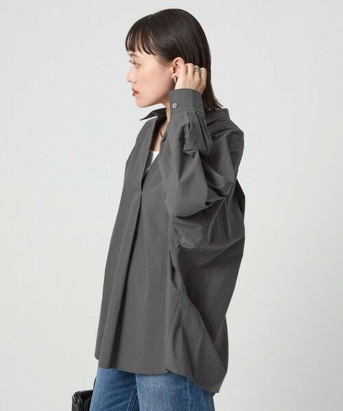 green label relaxing / グリーンレーベル リラクシング シャツ・ブラウス | スキッパー ドルマン シャツ | 詳細10