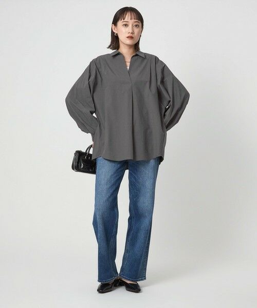 green label relaxing / グリーンレーベル リラクシング シャツ・ブラウス | スキッパー ドルマン シャツ | 詳細11