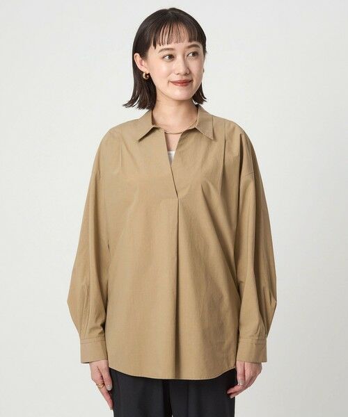 green label relaxing / グリーンレーベル リラクシング シャツ・ブラウス | スキッパー ドルマン シャツ | 詳細21