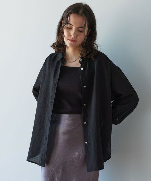 green label relaxing / グリーンレーベル リラクシング シャツ・ブラウス | 【結論シリーズ】ミルフィーユデイリーシャツ | 詳細4