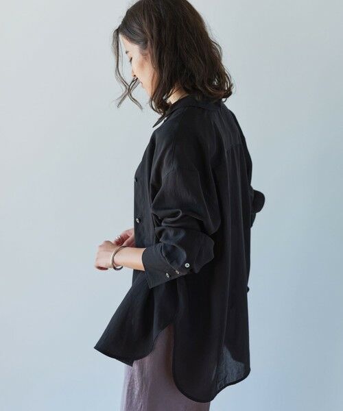 green label relaxing / グリーンレーベル リラクシング シャツ・ブラウス | 【結論シリーズ】ミルフィーユデイリーシャツ | 詳細5