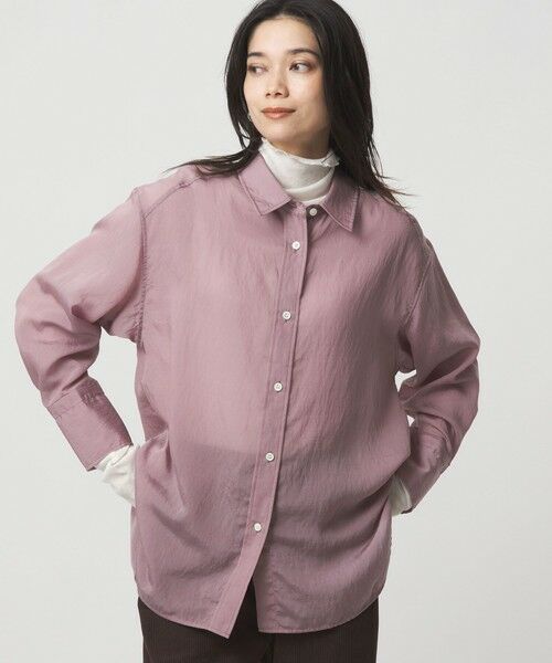 green label relaxing / グリーンレーベル リラクシング シャツ・ブラウス | 【結論シリーズ】ミルフィーユデイリーシャツ | 詳細10