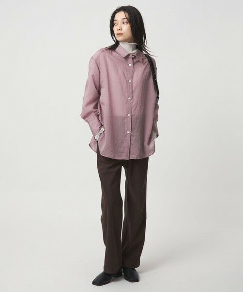 green label relaxing / グリーンレーベル リラクシング シャツ・ブラウス | 【結論シリーズ】ミルフィーユデイリーシャツ | 詳細11