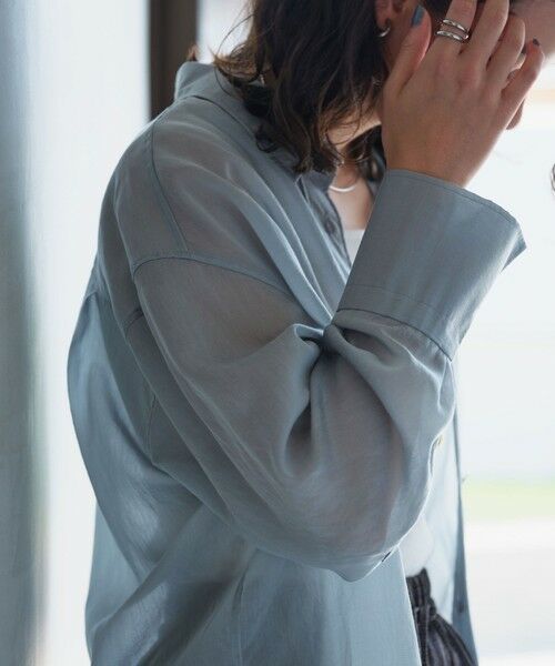 green label relaxing / グリーンレーベル リラクシング シャツ・ブラウス | 【結論シリーズ】ミルフィーユデイリーシャツ | 詳細14