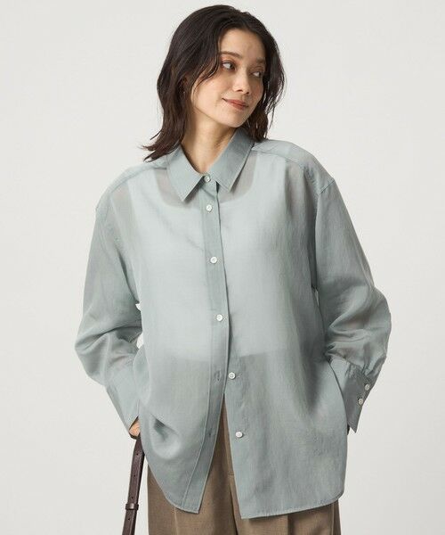 green label relaxing / グリーンレーベル リラクシング シャツ・ブラウス | 【結論シリーズ】ミルフィーユデイリーシャツ | 詳細17