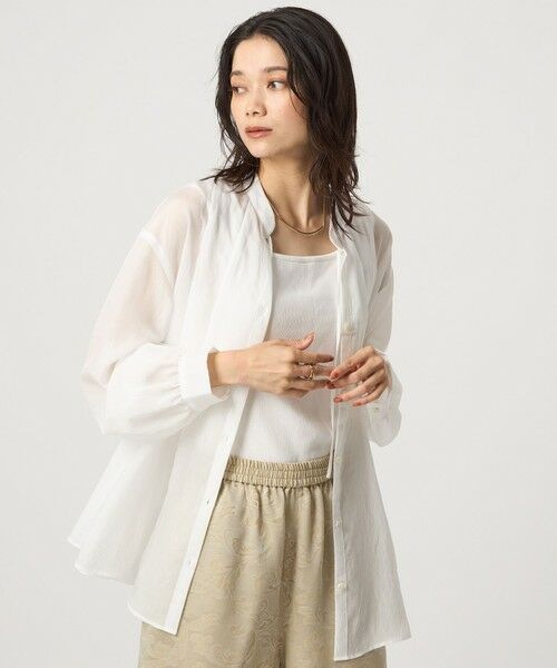 結論シリーズ】ミルフィーユフレアブラウス （シャツ・ブラウス