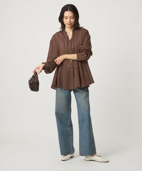 green label relaxing / グリーンレーベル リラクシング シャツ・ブラウス | 【結論シリーズ】ミルフィーユフレアブラウス | 詳細15