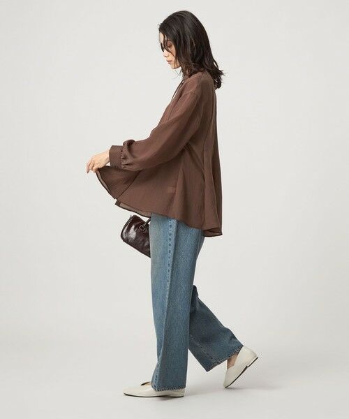 green label relaxing / グリーンレーベル リラクシング シャツ・ブラウス | 【結論シリーズ】ミルフィーユフレアブラウス | 詳細16