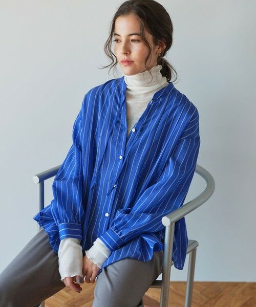 green label relaxing / グリーンレーベル リラクシング シャツ・ブラウス | 【結論シリーズ】ミルフィーユフレアブラウス | 詳細17