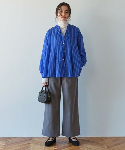 green label relaxing / グリーンレーベル リラクシング シャツ・ブラウス | 【結論シリーズ】ミルフィーユフレアブラウス | 詳細20