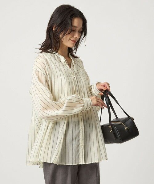 結論シリーズ】ミルフィーユフレアブラウス （シャツ・ブラウス