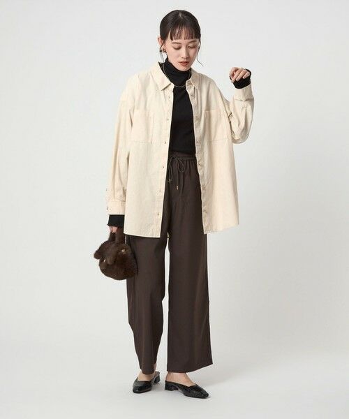 green label relaxing / グリーンレーベル リラクシング シャツ・ブラウス | ライトコール シャツ | 詳細3