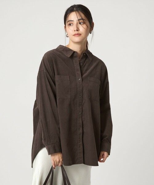 green label relaxing / グリーンレーベル リラクシング シャツ・ブラウス | ライトコール シャツ | 詳細9