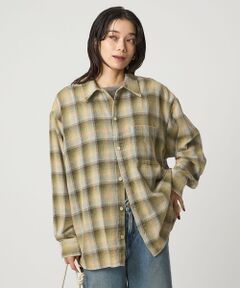 green label relaxing / グリーンレーベル リラクシング シャツ・ブラウス | 【別注】＜UNIVERSAL OVERALL＞ヴィンテージライク チェック シャツ