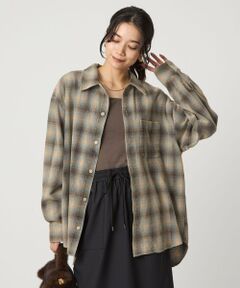 green label relaxing / グリーンレーベル リラクシング シャツ・ブラウス | 【別注】＜UNIVERSAL OVERALL＞ヴィンテージライク チェック シャツ