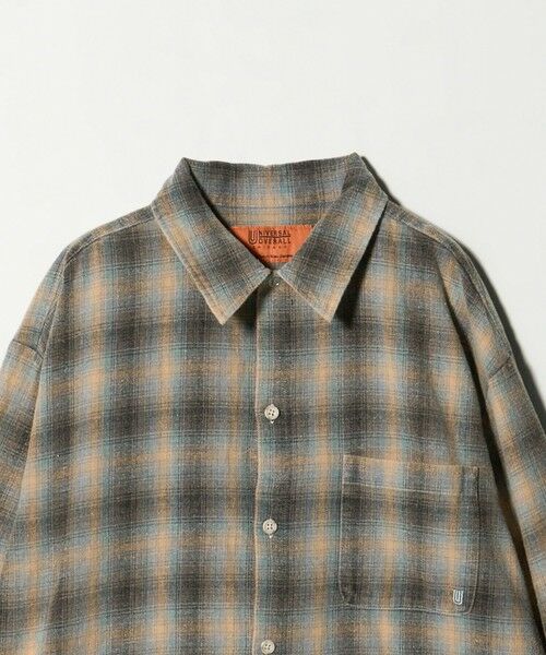 green label relaxing / グリーンレーベル リラクシング シャツ・ブラウス | 【別注】＜UNIVERSAL OVERALL＞ヴィンテージライク チェック シャツ | 詳細18