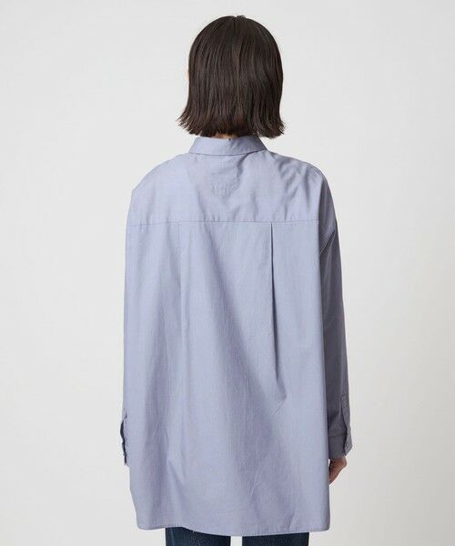 green label relaxing / グリーンレーベル リラクシング シャツ・ブラウス | ＜To b. by agnes b.コラボ＞エンブロイダリー オーバーサイズ シャツ | 詳細8