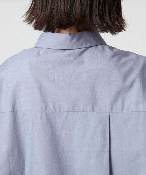 green label relaxing / グリーンレーベル リラクシング シャツ・ブラウス | ＜To b. by agnes b.コラボ＞エンブロイダリー オーバーサイズ シャツ | 詳細12