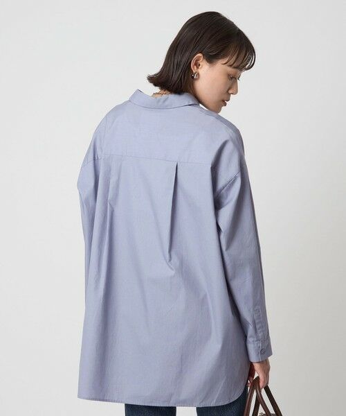 green label relaxing / グリーンレーベル リラクシング シャツ・ブラウス | ＜To b. by agnes b.コラボ＞エンブロイダリー オーバーサイズ シャツ | 詳細3