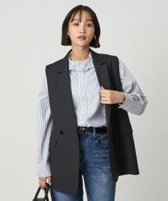 green label relaxing / グリーンレーベル リラクシング シャツ・ブラウス | 【別注】＜dahl'ia＞フリル エンブロイダリー ブラウス