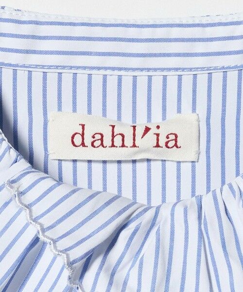 green label relaxing / グリーンレーベル リラクシング シャツ・ブラウス | 【別注】＜dahl'ia＞フリル エンブロイダリー ブラウス | 詳細12