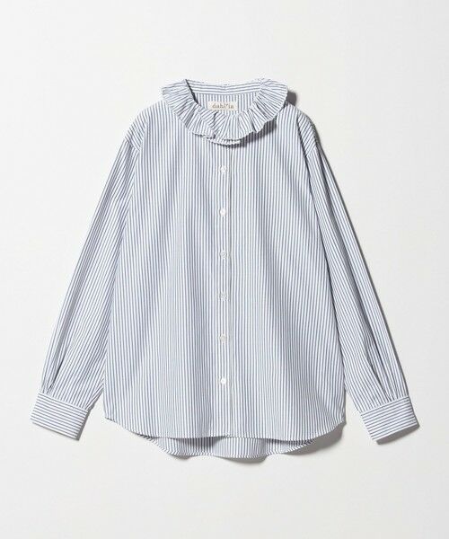 green label relaxing / グリーンレーベル リラクシング シャツ・ブラウス | 【別注】＜dahl'ia＞フリル エンブロイダリー ブラウス | 詳細17