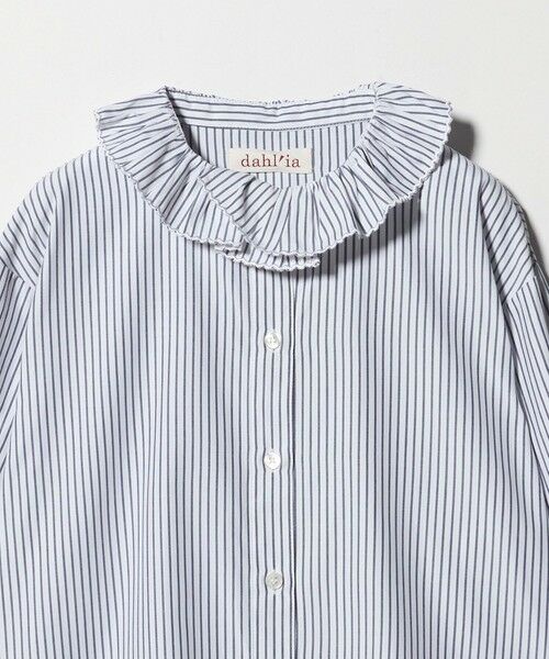 green label relaxing / グリーンレーベル リラクシング シャツ・ブラウス | 【別注】＜dahl'ia＞フリル エンブロイダリー ブラウス | 詳細19