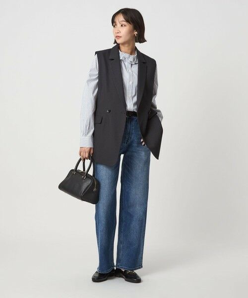 green label relaxing / グリーンレーベル リラクシング シャツ・ブラウス | 【別注】＜dahl'ia＞フリル エンブロイダリー ブラウス | 詳細14