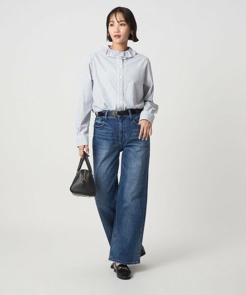 green label relaxing / グリーンレーベル リラクシング シャツ・ブラウス | 【別注】＜dahl'ia＞フリル エンブロイダリー ブラウス | 詳細16