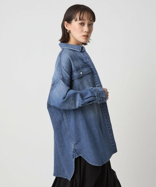 green label relaxing / グリーンレーベル リラクシング シャツ・ブラウス | 【別注】＜HEALTHY DENIM＞Almond シャツ | 詳細1