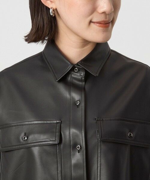 green label relaxing / グリーンレーベル リラクシング シャツ・ブラウス | 【別注】＜HEALTHY DENIM＞Almond シャツ ブラック | 詳細13