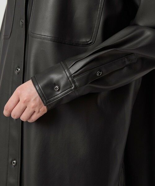 green label relaxing / グリーンレーベル リラクシング シャツ・ブラウス | 【別注】＜HEALTHY DENIM＞Almond シャツ ブラック | 詳細14