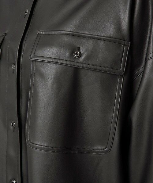 green label relaxing / グリーンレーベル リラクシング シャツ・ブラウス | 【別注】＜HEALTHY DENIM＞Almond シャツ ブラック | 詳細16