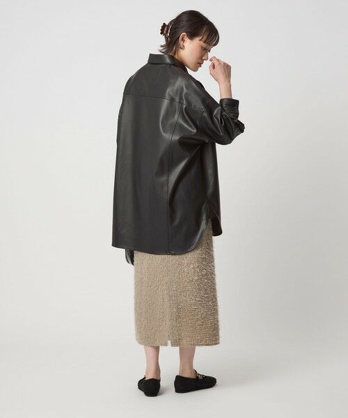 green label relaxing / グリーンレーベル リラクシング シャツ・ブラウス | 【別注】＜HEALTHY DENIM＞Almond シャツ ブラック | 詳細4