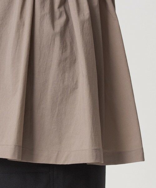 green label relaxing / グリーンレーベル リラクシング シャツ・ブラウス | ウエスト ギャザー ハオリ ロングスリーブ シャツ | 詳細15