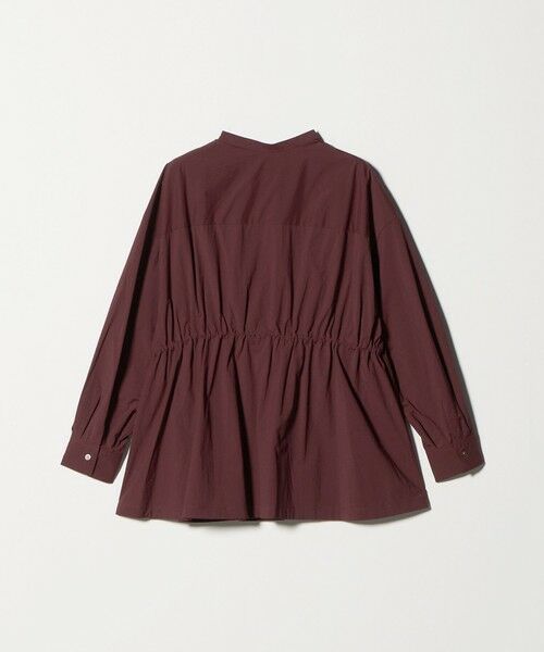 green label relaxing / グリーンレーベル リラクシング シャツ・ブラウス | ウエスト ギャザー ハオリ ロングスリーブ シャツ | 詳細26