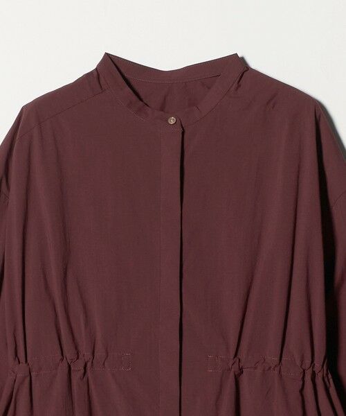 green label relaxing / グリーンレーベル リラクシング シャツ・ブラウス | ウエスト ギャザー ハオリ ロングスリーブ シャツ | 詳細27