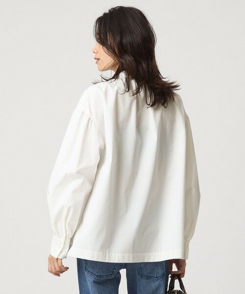 green label relaxing / グリーンレーベル リラクシング シャツ・ブラウス | ブロード ボウタイ ブラウス | 詳細7