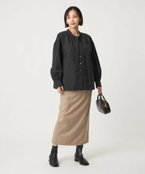 green label relaxing / グリーンレーベル リラクシング シャツ・ブラウス | ブロード ボウタイ ブラウス | 詳細15