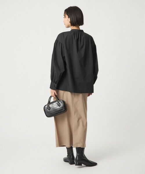 green label relaxing / グリーンレーベル リラクシング シャツ・ブラウス | ブロード ボウタイ ブラウス | 詳細16