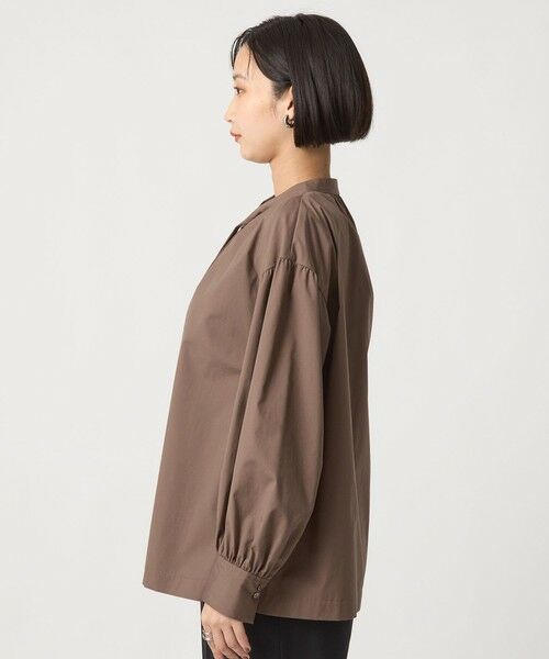 green label relaxing / グリーンレーベル リラクシング シャツ・ブラウス | ブロード ボウタイ ブラウス | 詳細21